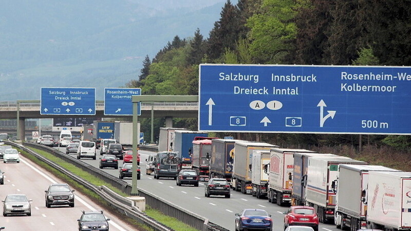 Die chronisch überlastete Brennerroute sorgt seit Langem für Streit zwischen Deutschland und Österreich.