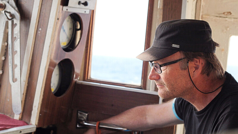 Günther Schmidt war 2016 als Kapitän auf der "Sea-Eye" auf Missionen im Mittelmeer unterwegs.