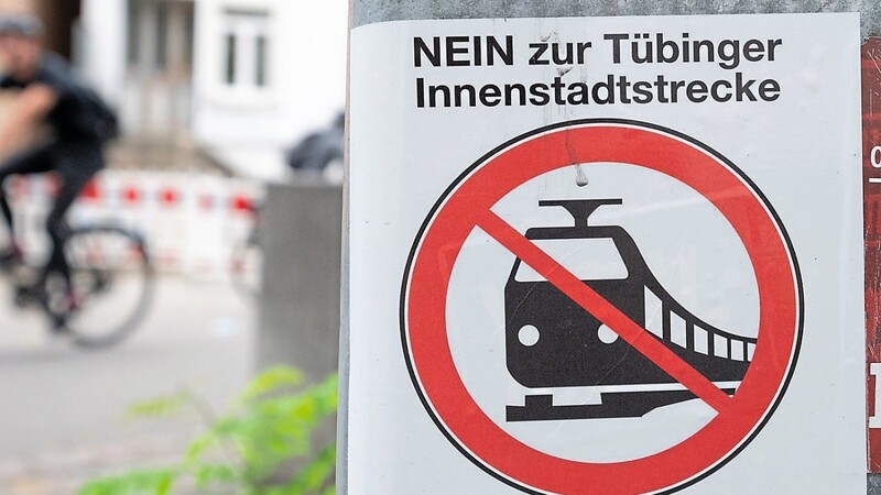 In Tübingen hatte ein Bürgerentscheid den Planungen zu einer Stadtbahn ein Ende gesetzt. Knapp 58 Prozent der Bürger stimmten im September gegen den Bau.