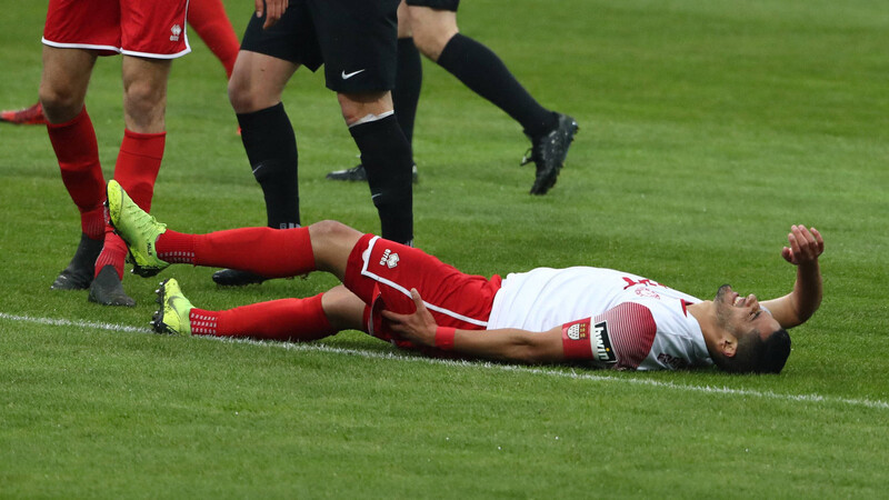 Verletzte sich im Spiel gegen den SV Meppen: Kölns Hamdi Dahmani.