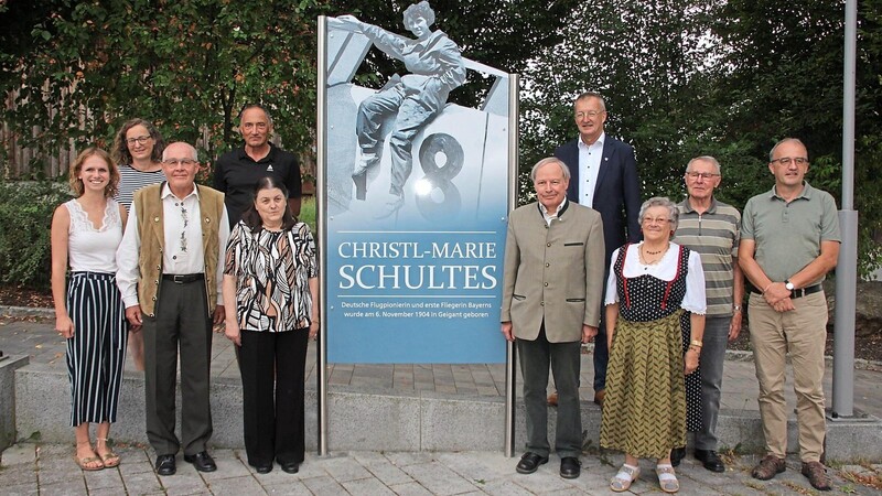 Sie hatten sich beim Projekt eingebracht (von links): Katja Wagner, Maria-Luise Segl, Josef Ederer, Peter Barth, Ulrika Bauer, Otto Bauer, Markus Ackermann, Thea Liegl, Hans Ettrich und Hubert Rückerl.