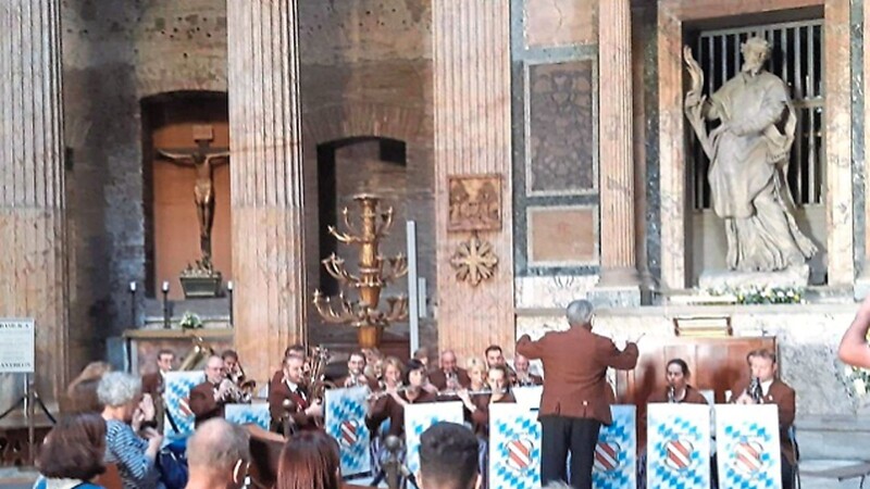 Der Auftritt im Pantheon dürfte den Musikern lange in Erinnerung bleiben.