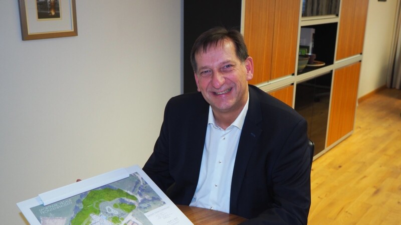 Dr. Franz Gassner freut sich über die Förderung des Mehrgenerationenparks.