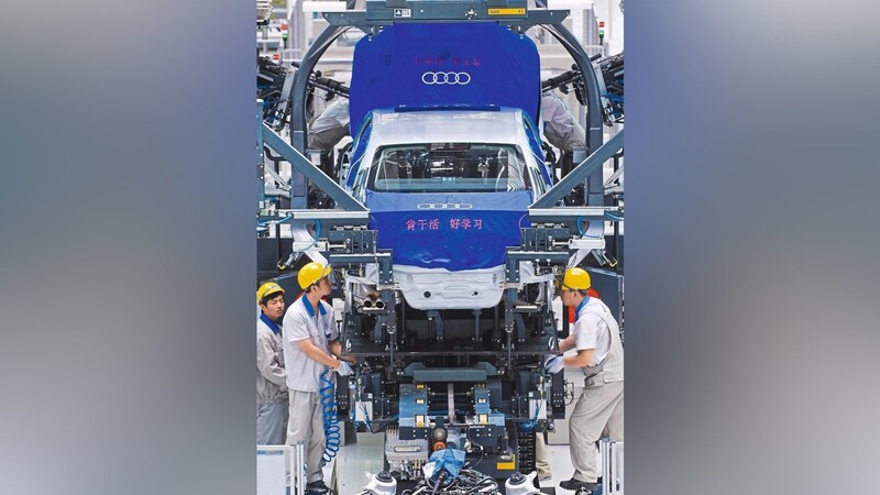 Nicht nur für die bayerischen Autohersteller Audi und BMW ist China ein wichtiger Produktions- uns Absatzmarkt.