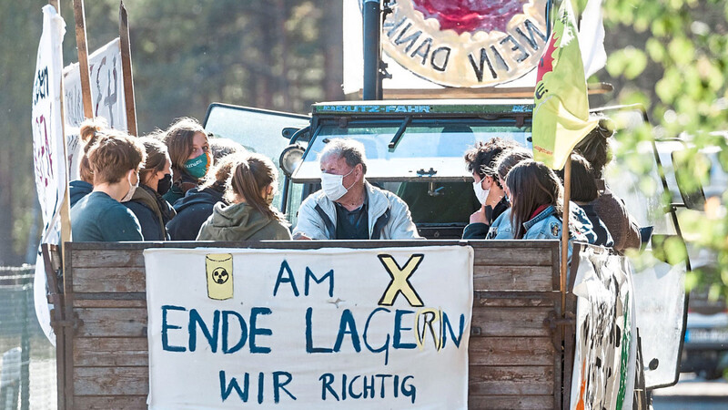 Keiner will den Atommüll: Während weite Teile der Oberpfalz weiter als Standort für ein Endlager infrage kommen, feiert eine Bürgerinitiative das Ausscheiden Gorlebens aus dem Suchverfahren für ein Endlager.  Foto: