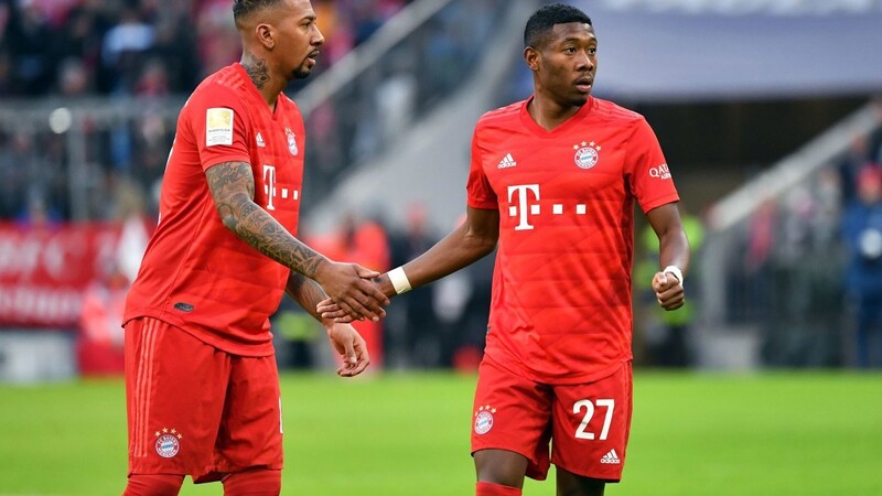 David Alaba und Jérôme Boateng haben sich in der Innenverteidigung des FC Bayern festgespielt.