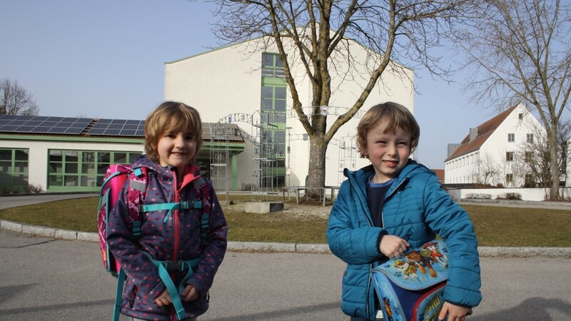 Im kommenden Herbst wollen Andi und Charlene ihre Kindergartentasche gegen den Schulranzen tauschen.