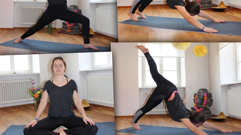 Charlotte Ackermann suchte Entspannung und fand sie im Yoga.
