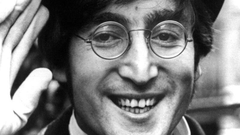 Er träumte von einer besseren Welt: John Lennon.
