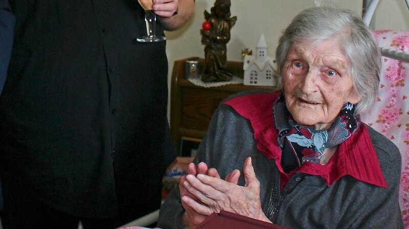 Die 101-jährige Franziska Bemerl.