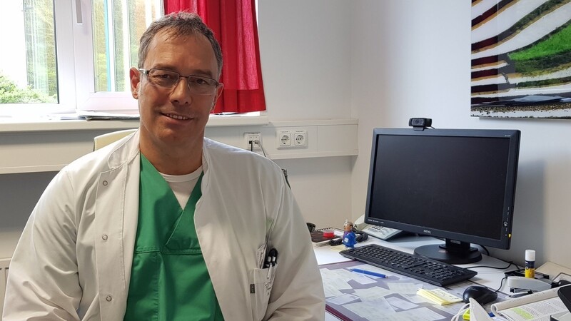 Dr. Roland Brückl ist Chefarzt der Kardiologie und Pneumologie des Klinikums Freising.