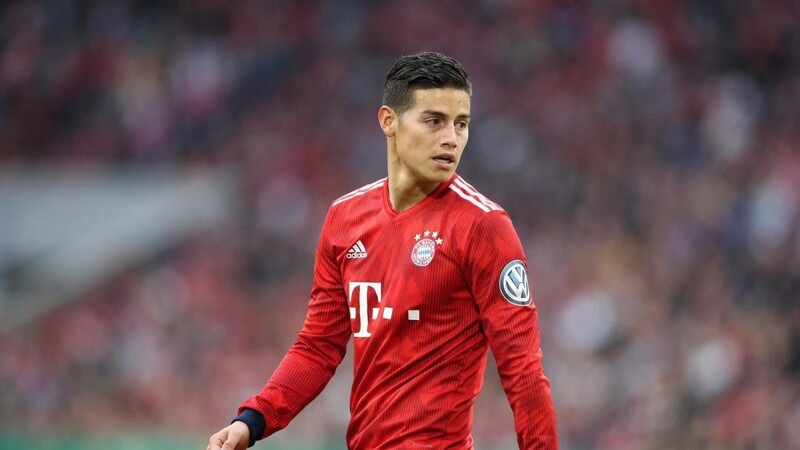 James ist noch bis Saisonende von Real Madrid an den FC Bayern ausgeliehen.
