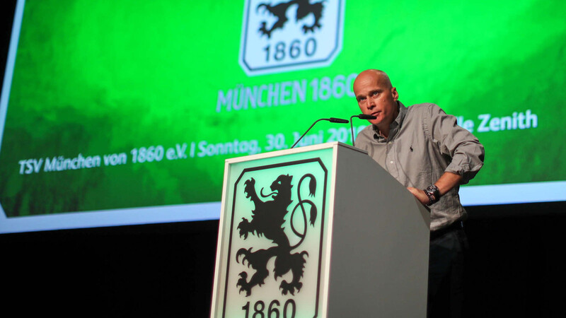 Präsident des TSV 1860: Robert Reisinger