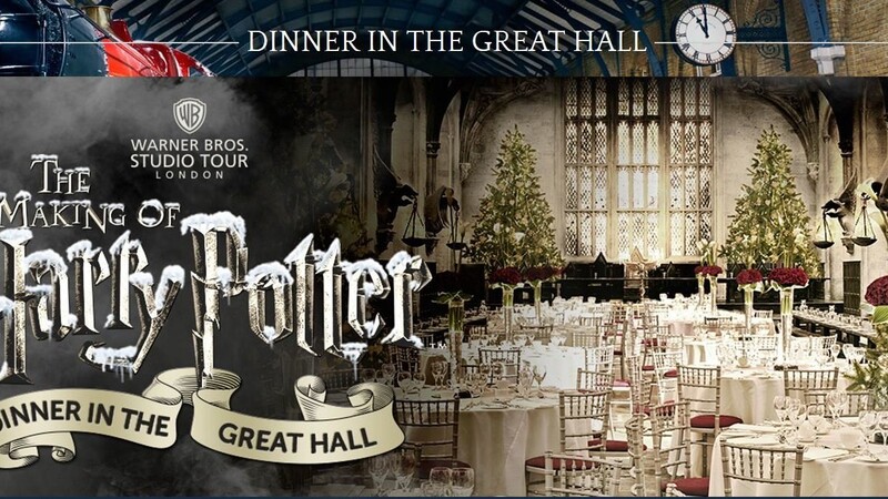 In der Nähe von London können Fans von Harry Potter und Co. einen Weihnachtsabend in der Großen Halle von Hogwarts verbringen.