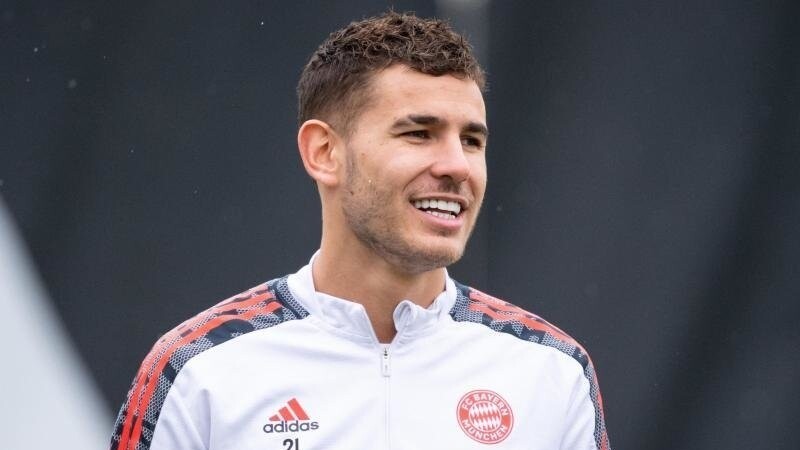 Lucas Hernández in Aktion.