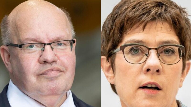 Wirtschaftsminister Peter Altmaier und Verteidigungsministerin Annegret Kramp-Karrenbauer, beide CDU, wollen auf ihr Bundestagsmandat verzichten.