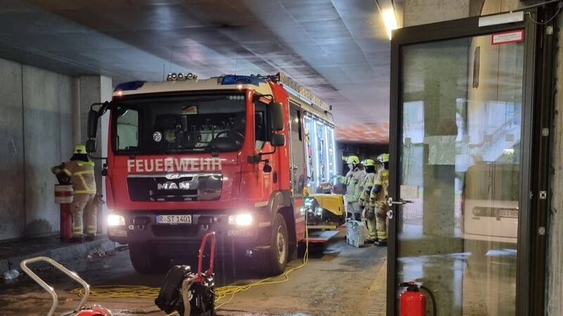 In einem Labor der Universität Regensburg hat es am Montagmittag gebrannt.