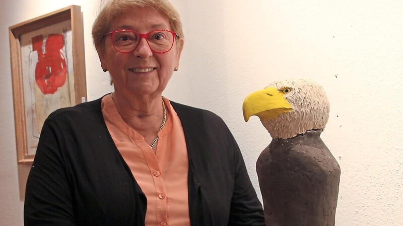Galeristin Dr. Elisabeth Lerche freut sich auf die Ausstellung von Regine Herzog und Albertrichard Pfrieger, die am Samstag eröffnet wird.