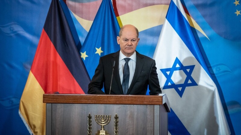 Kanzler Olaf Scholz liegen die Beziehungen zwischen Deutschland und Israel am Herzen.