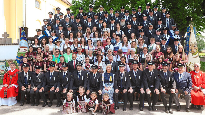 Die Krieger- und Soldatenkameradschaft Eching feierte am Wochenende ihr 150-jähriges Bestehen.