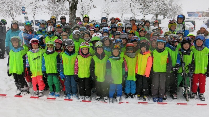 Insgesamt 67 Kinder und Jugendliche konnten in Tirol beste Pistenverhältnisse genießen.