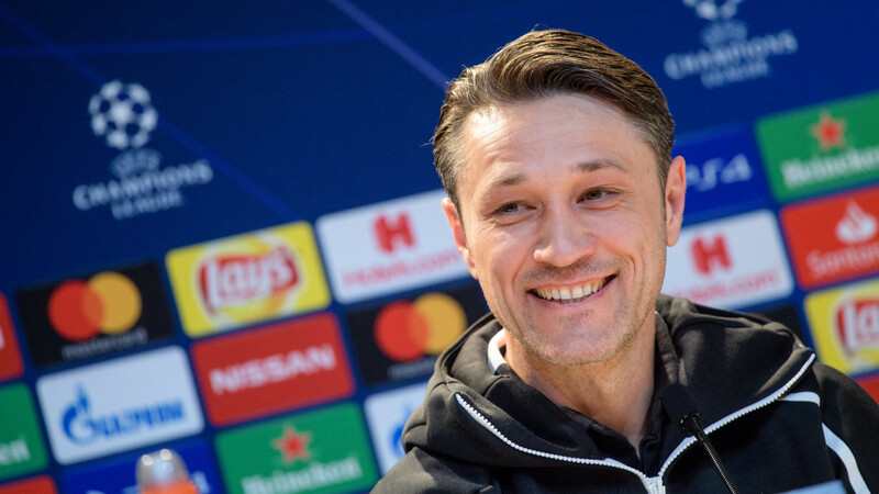 Bayern-Trainer Niko Kovac bei der Pressekonferenz.
