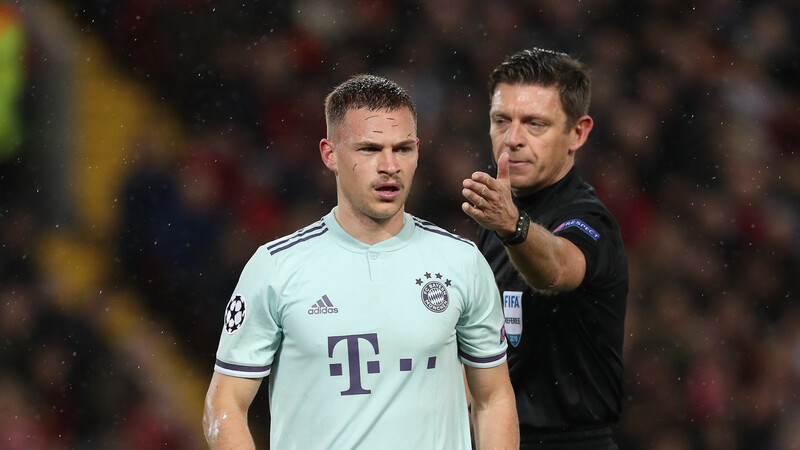 Verpasste in dieser Saison bislang kein Pflichtspiel für den FC Bayern: Joshua Kimmich. Gegen den FC Liverpool ist er jetzt jedoch gesperrt.