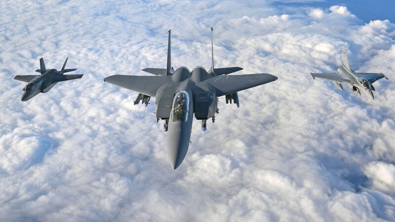 Ein F-15 Eagle der US Air Force ist am Montag abgestürzt. (Symbolbild)