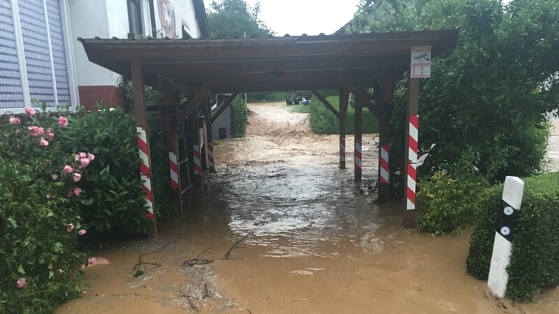 Die Bilder von den Überschwemmungen im Bereich Oberdorf/Röslöd sind auch knapp ein Jahr danach noch sehr präsent.