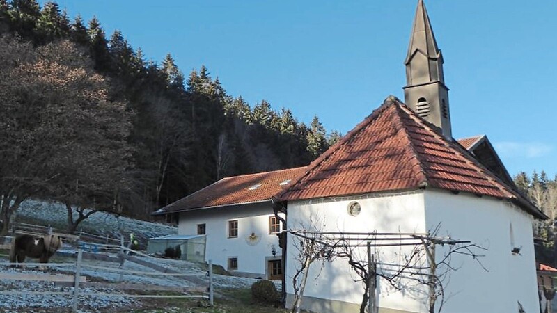 Die Hofkapelle der Familie Wilhelm in Schweinberg beeindruckte besonders.