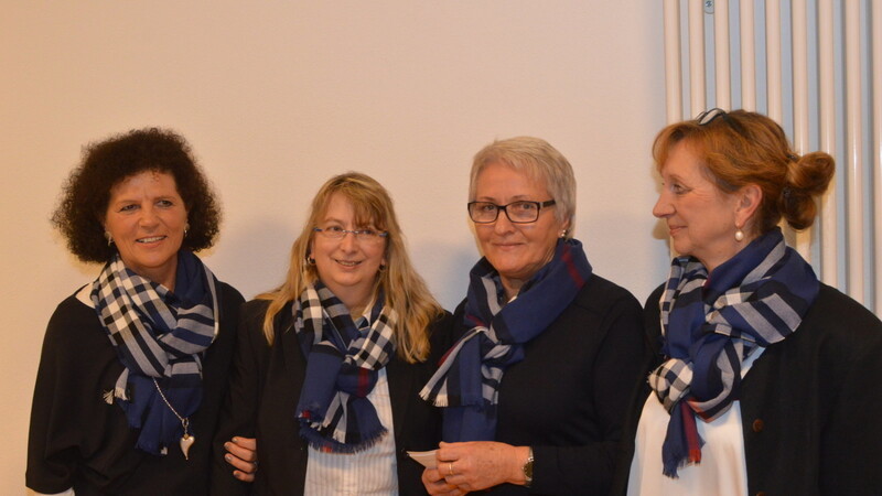Sie sind das Gesicht der GeNaHi: Gertraud Ertl, Rosi Stadlöder, Anna Velat und Margot Schweinitzer (von links).