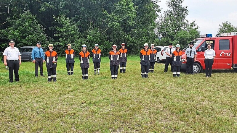 Die Damen der Freiwilligen Feuerwehr Schachendorf haben ihr Leistungsabzeichen geholt.