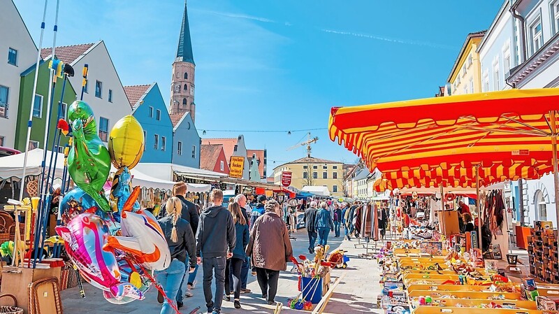 Der Mittefastenmarkt ist seit jeher in der Kreisstadt ein Besuchermagnet. Auch beim Ersatztermin hofft die Stadt auf viel Resonanz.