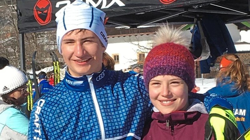 Spitzenleistungen zeigten die Further Langläufer Tobias Buschek und Marie Kaufmann auf Deutschlandebene.