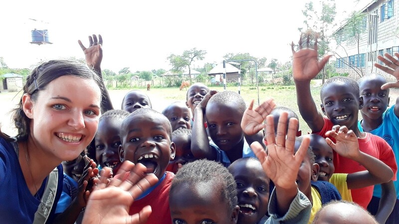 Katharina Raith unterrichtete an einer Primary School in Kenia in Nähe der Stadt Kisumu am Victoria See.