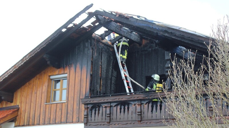 In Zachenberg hat ein Haus gebrannt.