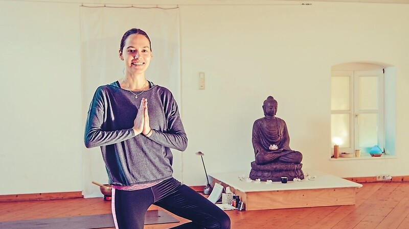 Konzentration und Balance - beides spielt beim Yoga eine Rolle.