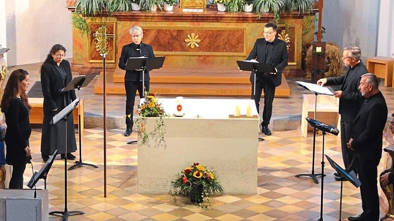 Ein Klangerlebnis war der Konzertabend des a cappella-Ensembles "LAcoro" in der Pfarrkirche St. Thomas.