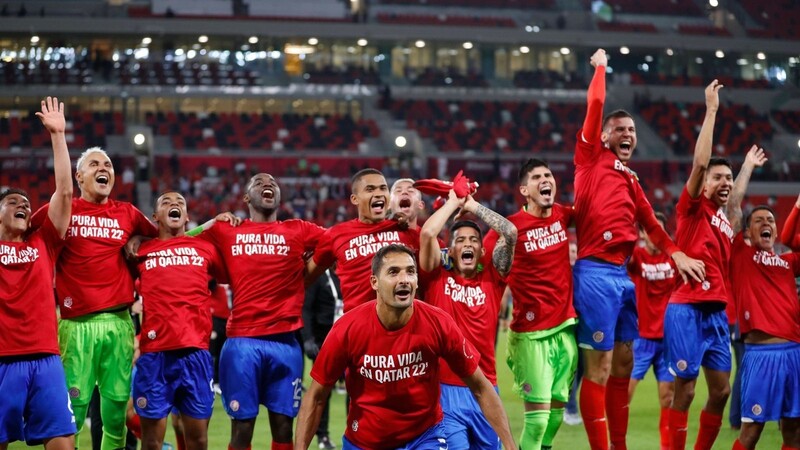 Freude pur: Costa Rica fährt zur WM nach Katar - und trifft dort auf Deutschland.