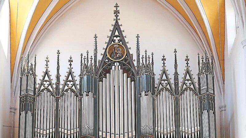 Die 1890 gebaute Steinmeier-Orgel von St. Jodok wurde gerade von einem Gutachter als einzigartig bewertet.