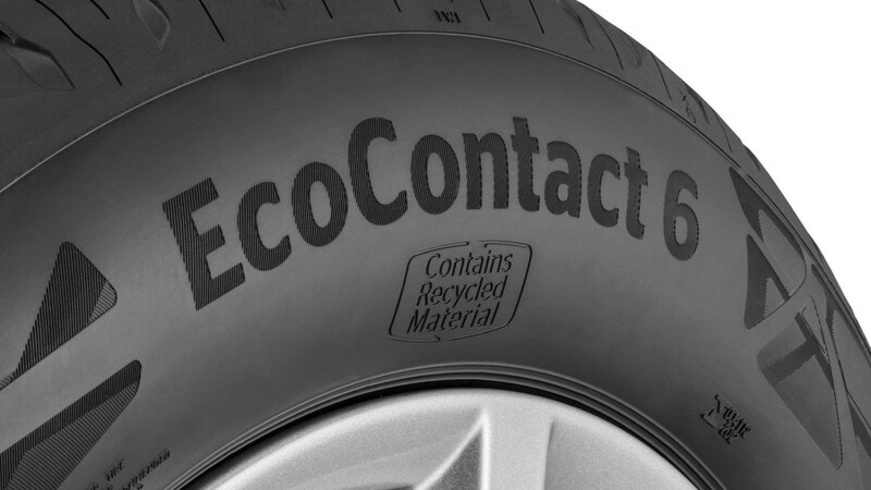 Continental verwendet jetzt auch Kunststoff aus recycelten Plastikflaschen zur Herstellung seiner Pkw-Reifen.