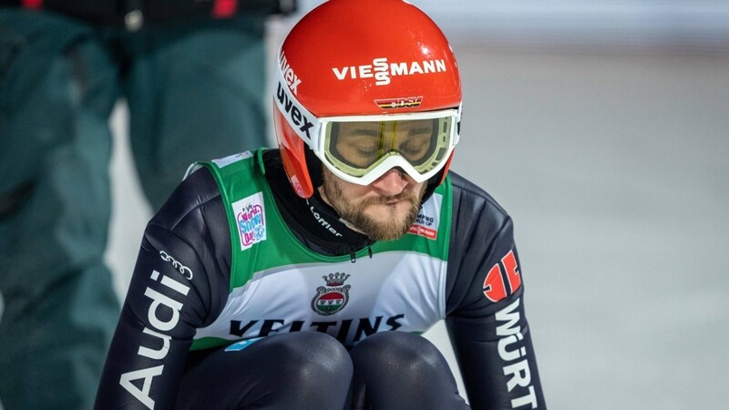 Dieser Gesichtsausdruck sagt alles: Es läuft derzeit nicht viel zusammen beim bayerischen Skispringer Markus Eisenbichler.