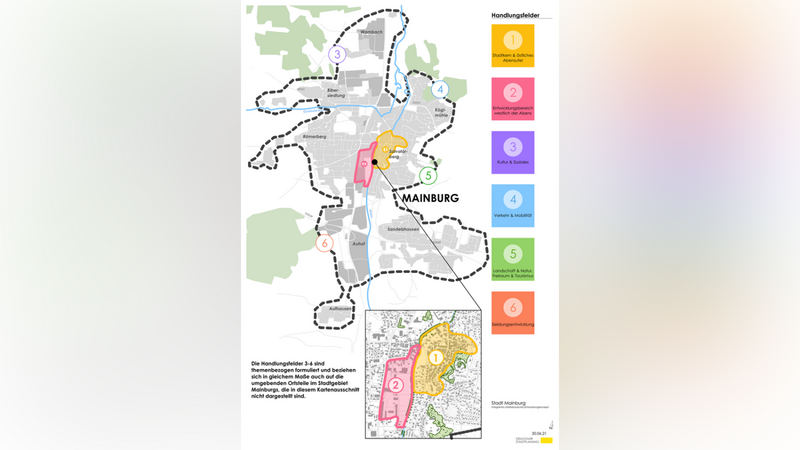"Stadtkern und östliches Abensufer" sowie "Entwicklungsbereich westlich der Abens" heißen die zwei räumlich abgesteckten von insgesamt sechs Handlungsfeldern im Rahmen des ISEK-Prozesses.