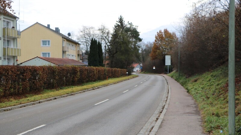 Die Bayerwaldstraße, einer von Wörths Hauptverkehrswegen, ist für Radfahrer gefährlich.