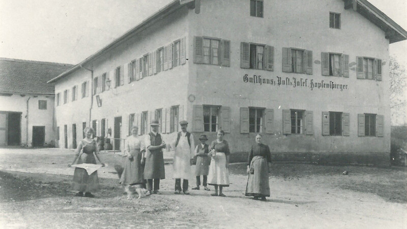 Das Vereinslokal Hopfenspirger ab 1924.