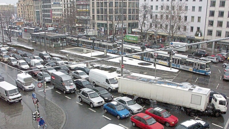 An der Sonnenstraße ist vor allem Platz für Autos.
