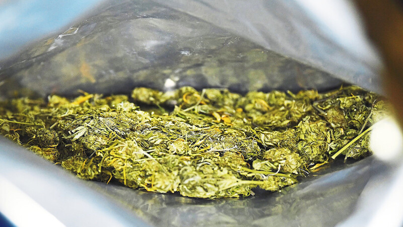 Mehr als 13 Kilogramm Marihuana stellten die Zollbeamten bei einer Überprüfung des LKW von Karol K. bei Eching sicher.