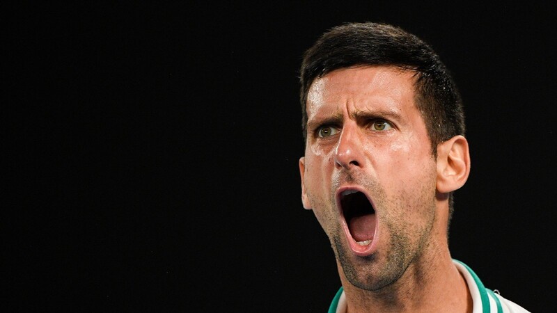 Novak Djokovic steht im Finale der Australian Open.