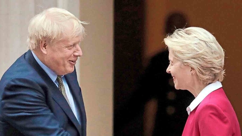 Britischer Premierminister Boris Johnson und EU-Kommissionspräsidentin Ursula von der Leyen (Archivfoto) wollen bei einem Treffen alles versuchen, um einen Handelspakt zu unternehmen.