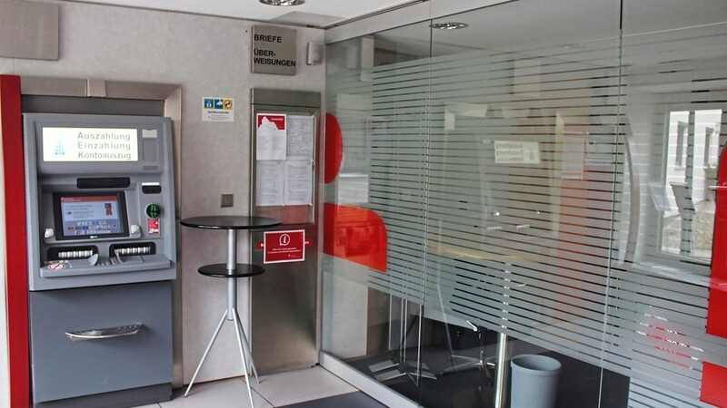 Die Chamerauer Sparkassen-Filiale wird geschlossen. Der Geldautomat soll aber erhalten bleiben. Bankführung und Gemeinde verhandeln derzeit über einen passenden Standort.